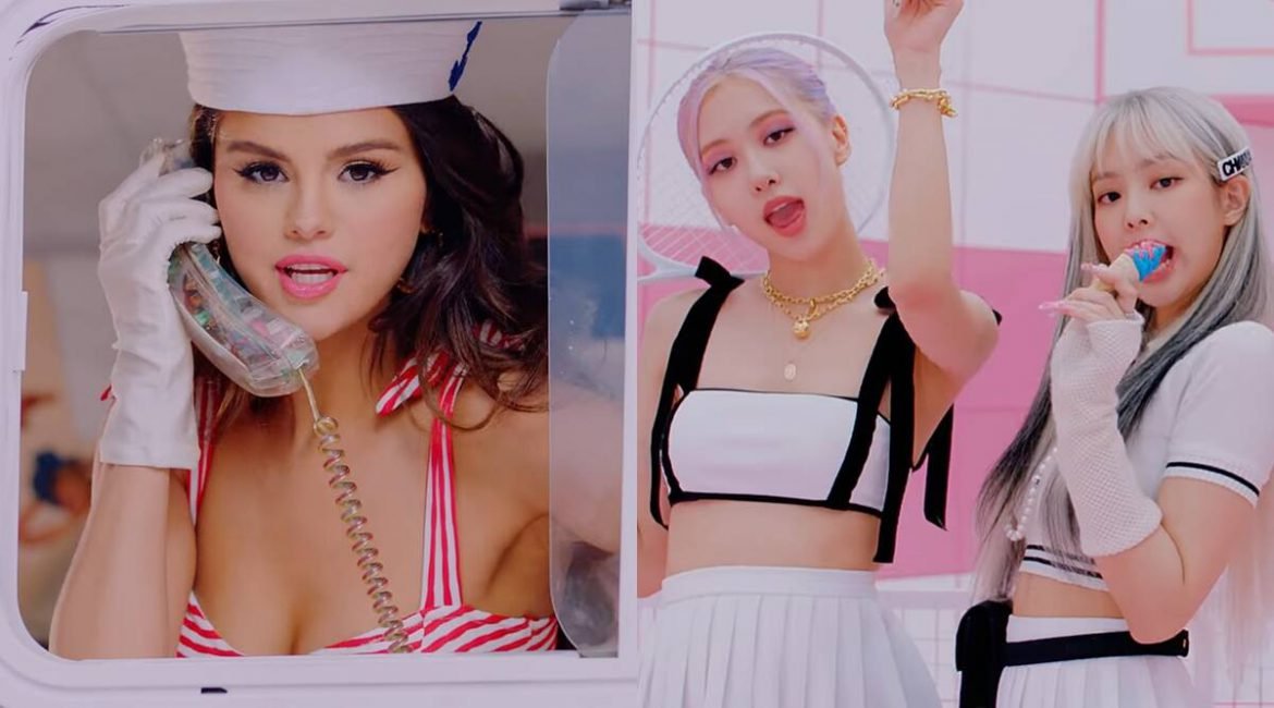 Selena-Blackpink song ice-cream